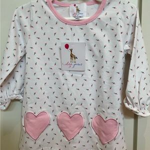 NWT Eliza James rosebud tunic